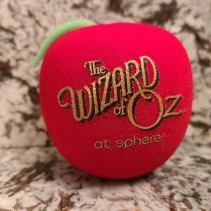 The Wizard of Oz Red Plush Apple caught at The Sphere in Las Vegas